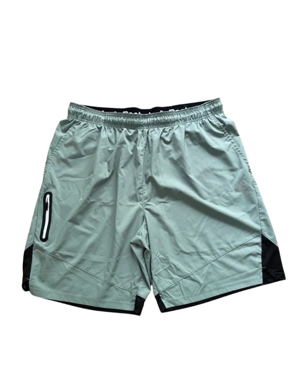 Reebok Men's Mint Green 3XL Athletic Activewear Workout Running Shorts #0156